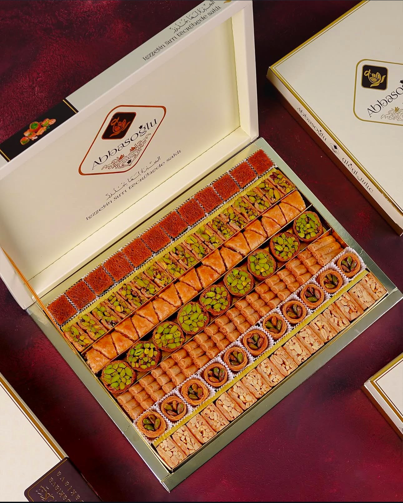 Assorted Baklava with Pistachios and Cashews 750g